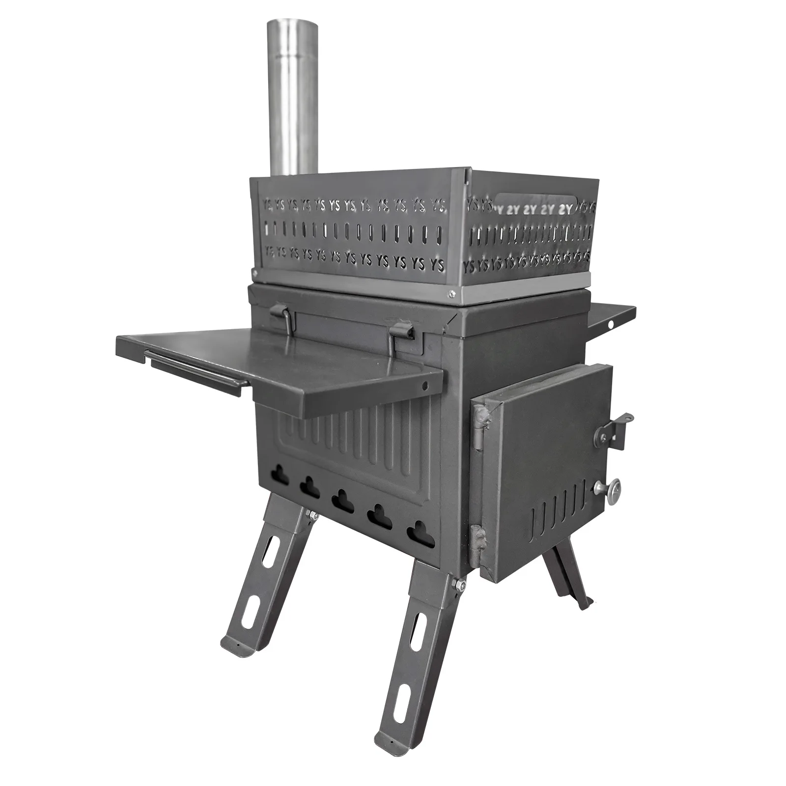 Estufas de cocina de leña Huaxi, estufa de cocción de leña, estufas de acero, fundición, horno de leña desafiante para Sauna y barbacoa al aire libre