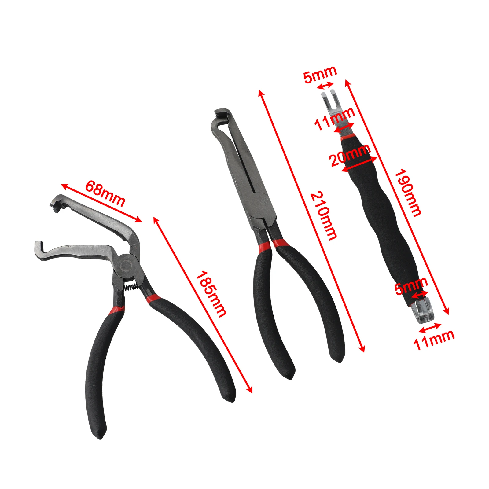 

Черные плоскогубцы с электрическим отъединением. Плоскогубцы с удобной ручкой для техников. Конструкция с удобной ручкой. Компактное решение для хранения.