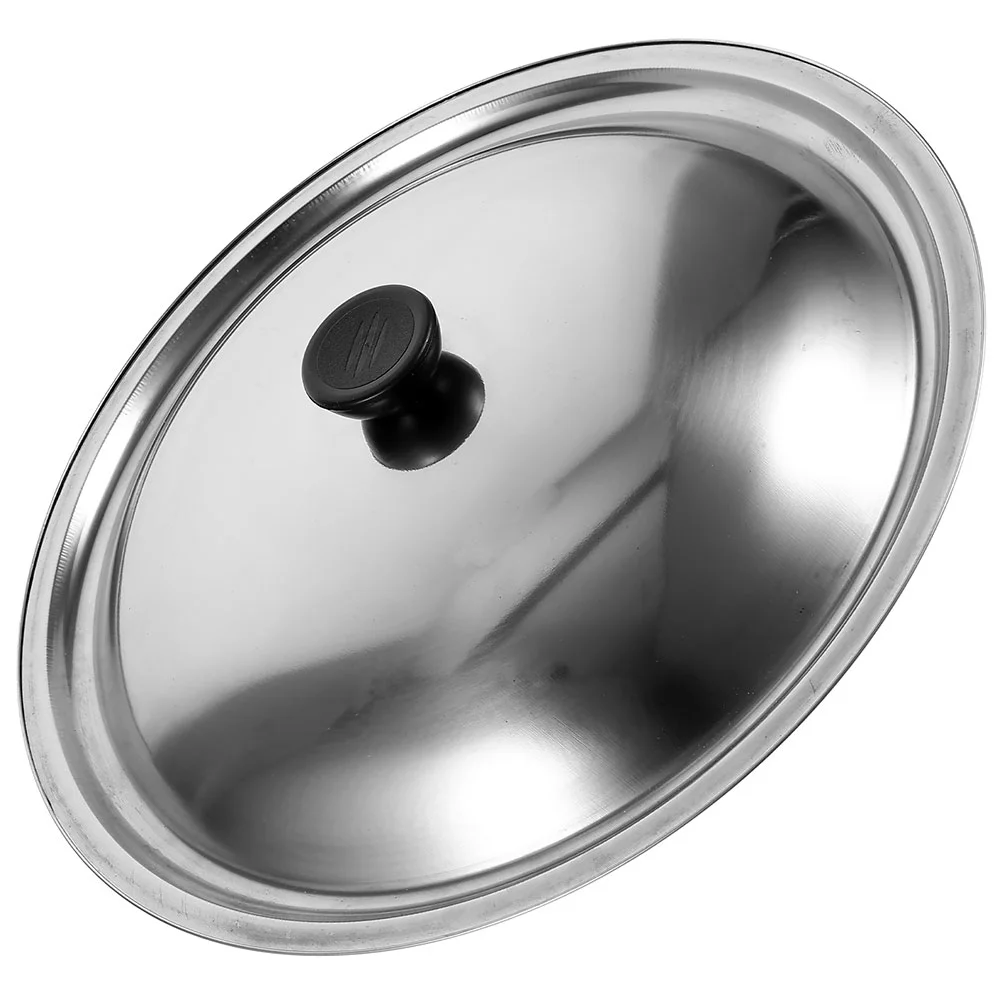 

Pot Cover Lid Universal Pan Stainless Steel Replacement Kitchen Lids Mason Jars Griddle
