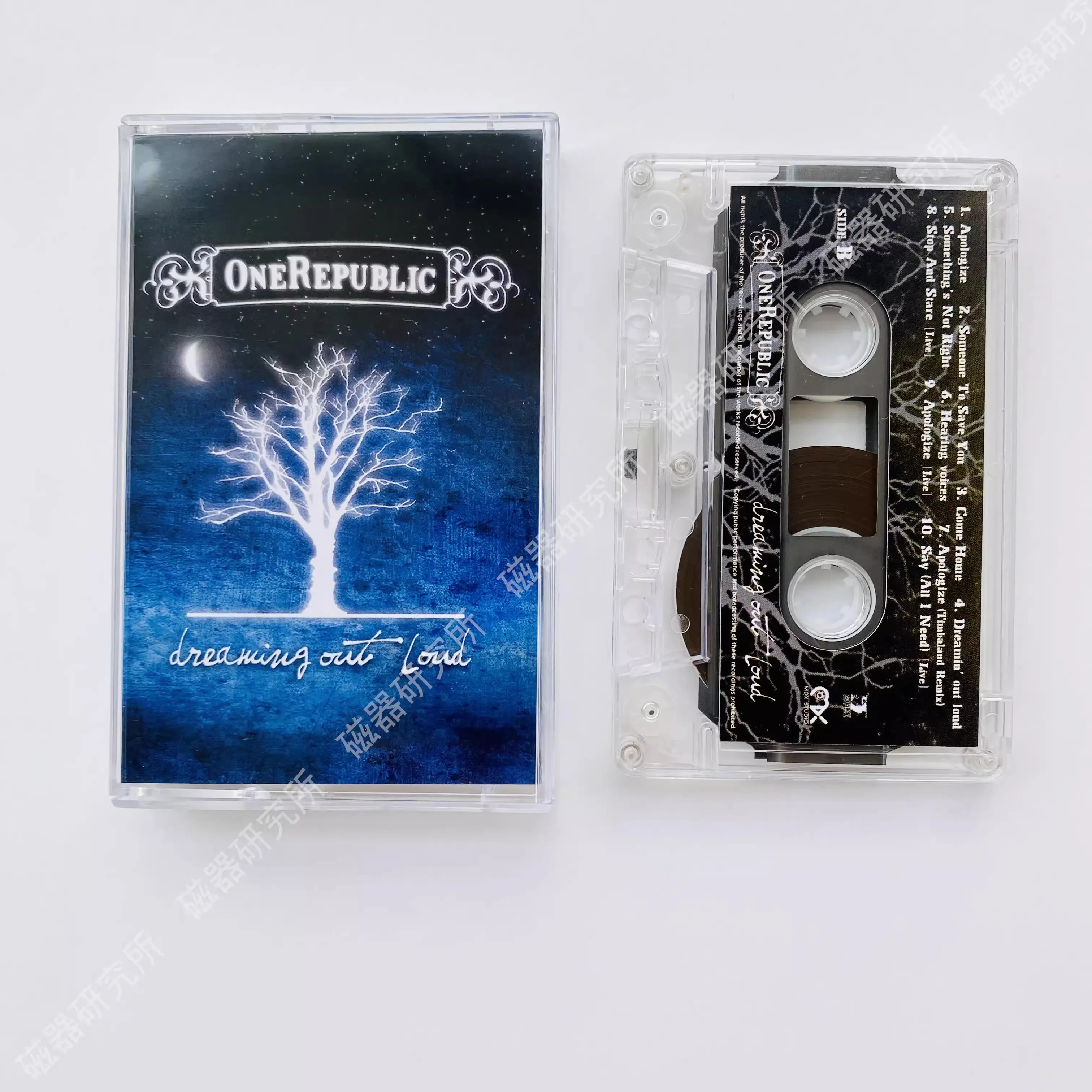 Rock band OneRepublic Music Tape Dreaming Out Loud Album Cassettes Cosplay Soundtracks Box Car Recorder Walkman Tape Party Music