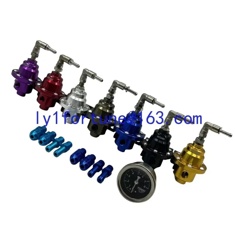 for car modification fuel supercharger, return oil pressure regulating valve, oil pump pressure regulating valve with gauge