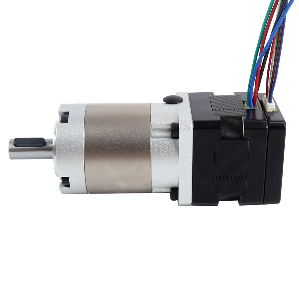 Imagem -02 - Stepper Motor Velocidade Reducer com Codificador Magnético Alta Precisão Caixa de Velocidades Stepper Nema 14 Gear Ratio 20:1