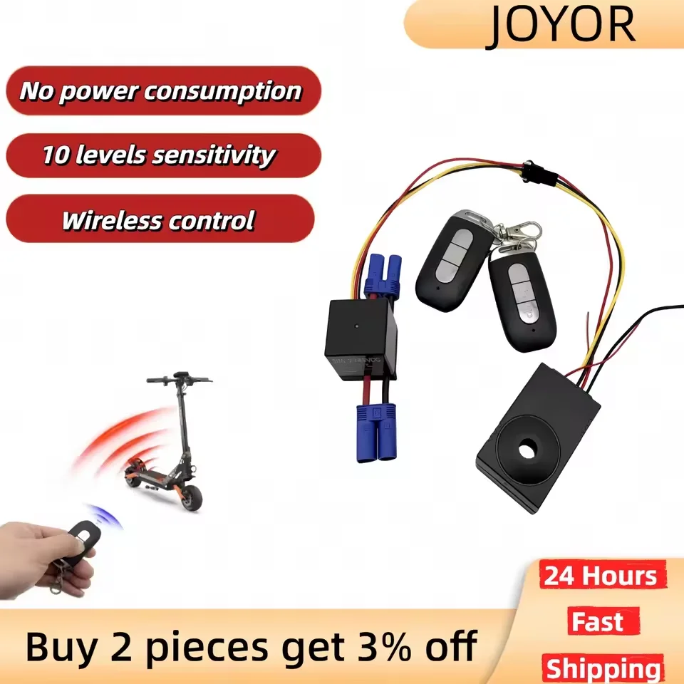 

Универсальная противоугонная охранная сигнализация для электрического скутера 29-68 В с разъемом EC5, совместимая с KUKIRIN G2 Master 2025