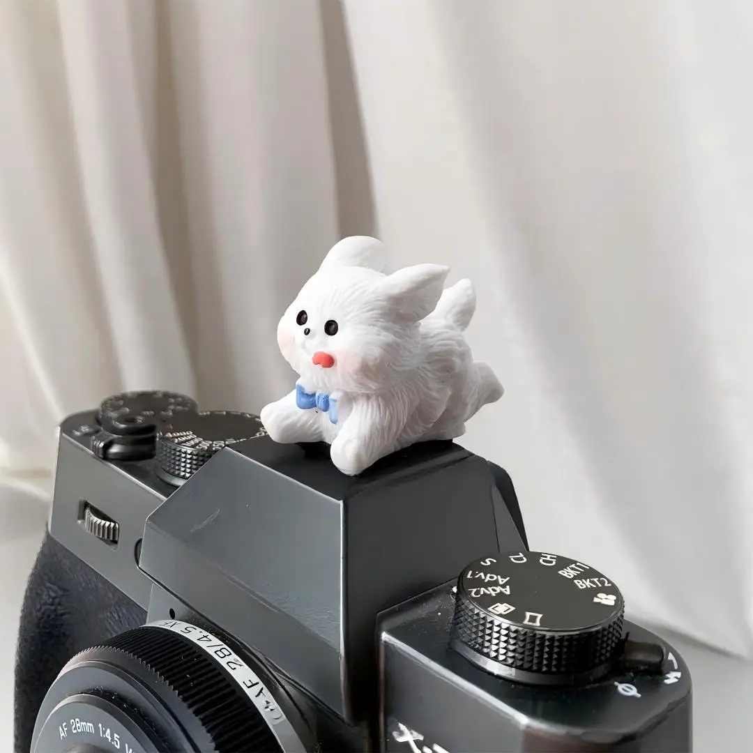 Cute Happy Dog Series Hot Shoe Cover for Leica Q2 Fuji X100V X-T5 Sony ZV-1 Canon EOS R5 Nikon Z5 Camera Accessories view 6