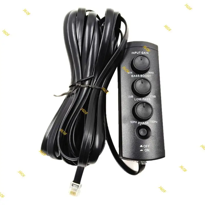 

J60F Spare Tire Subwoofer Amplifier Car Sound Subwoofer Amplifier High Efficiency Amplifier Upgrades for Various Vehicles
