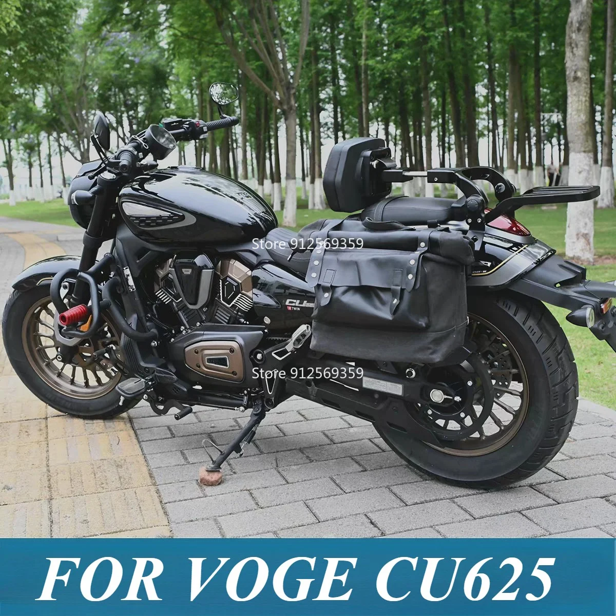 Motorcycle Backrest FOR VOGE CU625 Lumbar support and Luggage Racks  Sissy Bars Tailstock Trunk rack Support Soft Accessories