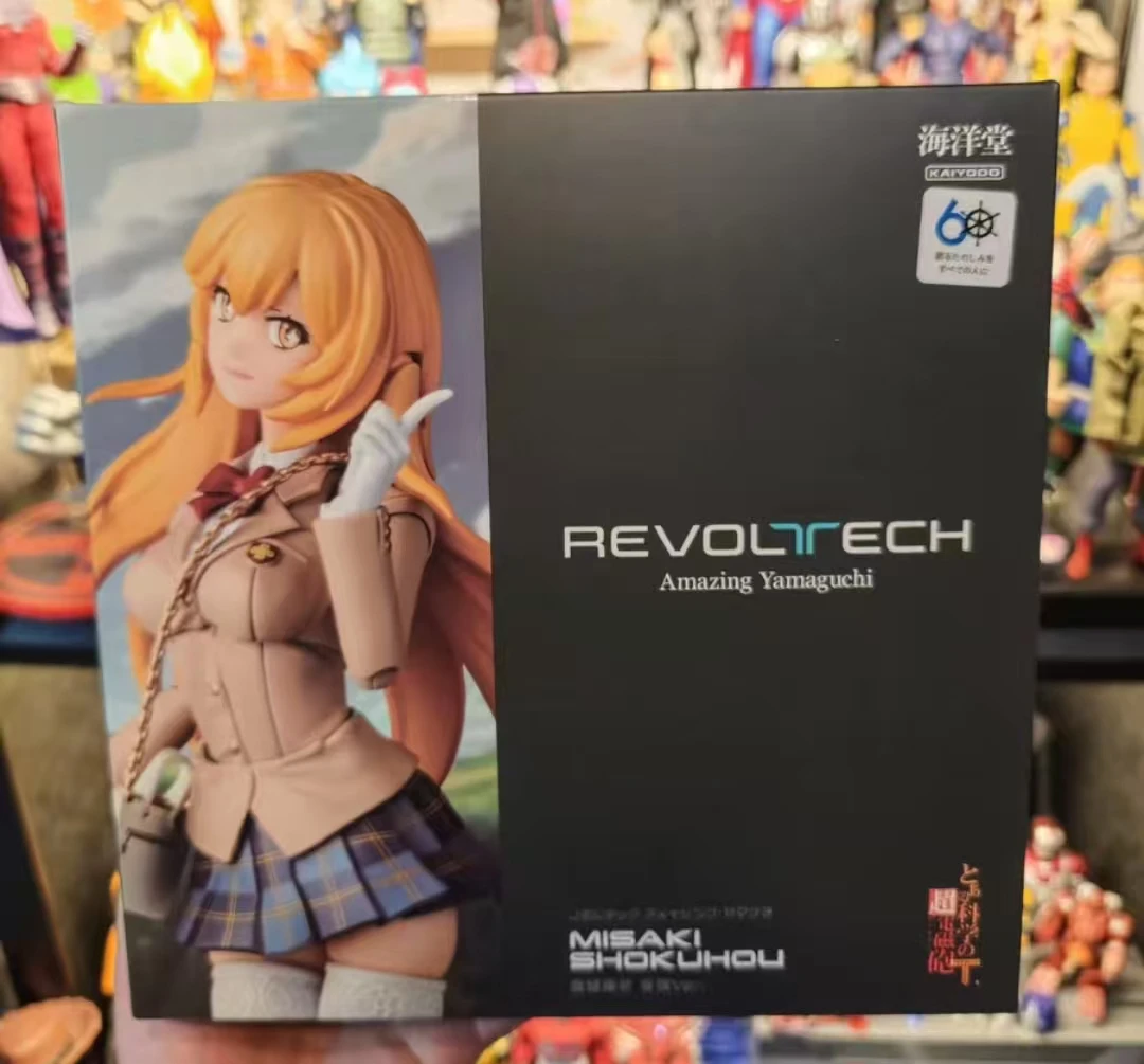 

In Stock Original Kaiyodo Misaki Shokuhou Winter Uniform Ver A Certain Scientific Railgun T Action Figure Gift Collectible Model