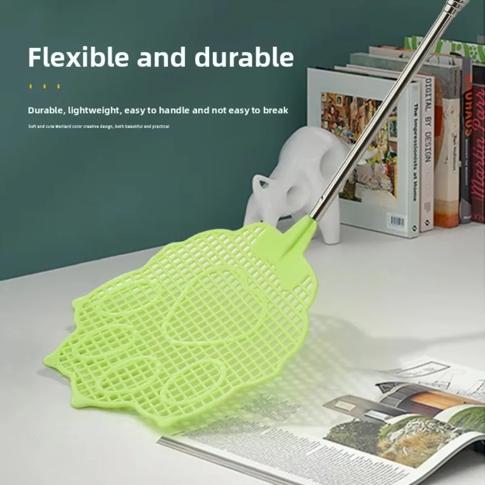 Cat Paw Shaped Retractable Fly Swatter Practical Insect Swatter For Driving Away Mosquitoes Household Daily Use