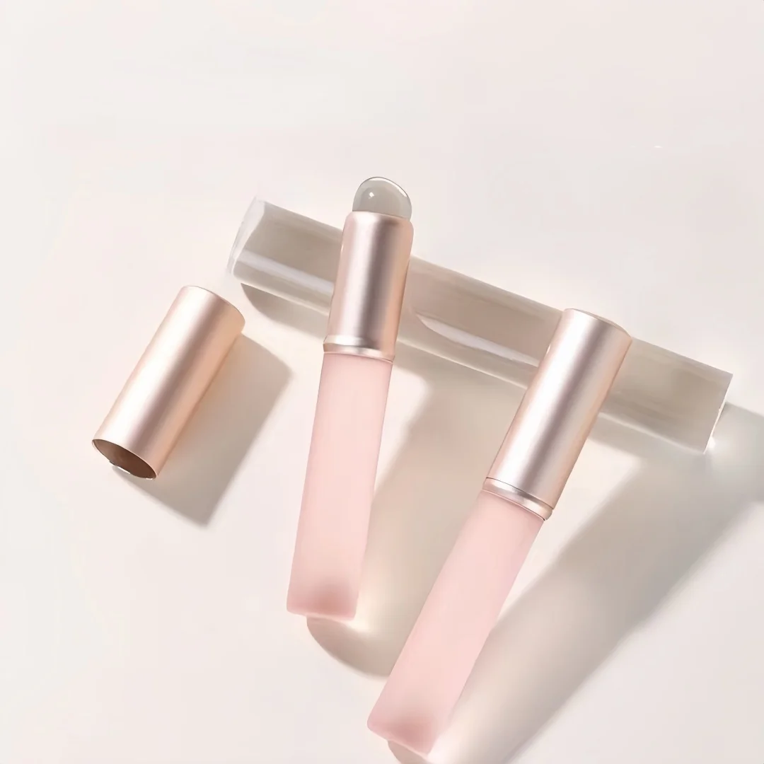 Pluma de silicona para tinte Halo, mejora de uñas repetida, maquillaje profesional en polvo, varilla de limpieza para lápiz labial, colorete de cambio Gradual