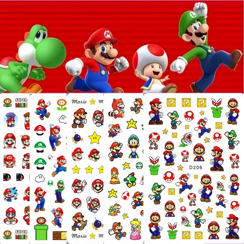 

1PCS Cartoon Snoopy Nail Stickers Anime Characters Stickers Nail Art Supplies Decals DlY Cute Stitch Nail Decoration Stickers