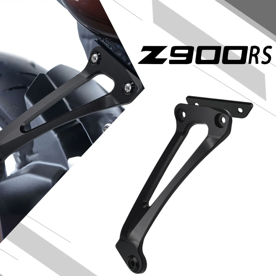 FOR Kawasaki Z900RS 2018 2019 2020 2021 2022 Z 900RS SE 2023-2024 Exhaust Hanger Bracket Rear Foot Pegs Footrest Blanking Plate