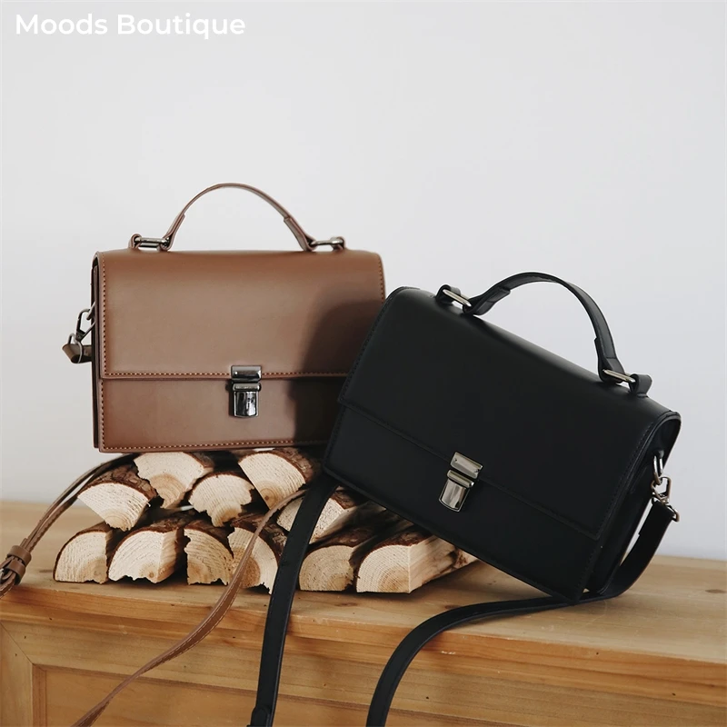 

MOODS Classic Design Flap Shoulder Crossbody Bags For Women Mini Square Unisex Satchels Bag 2026 Latest Luxury Designer Handbags