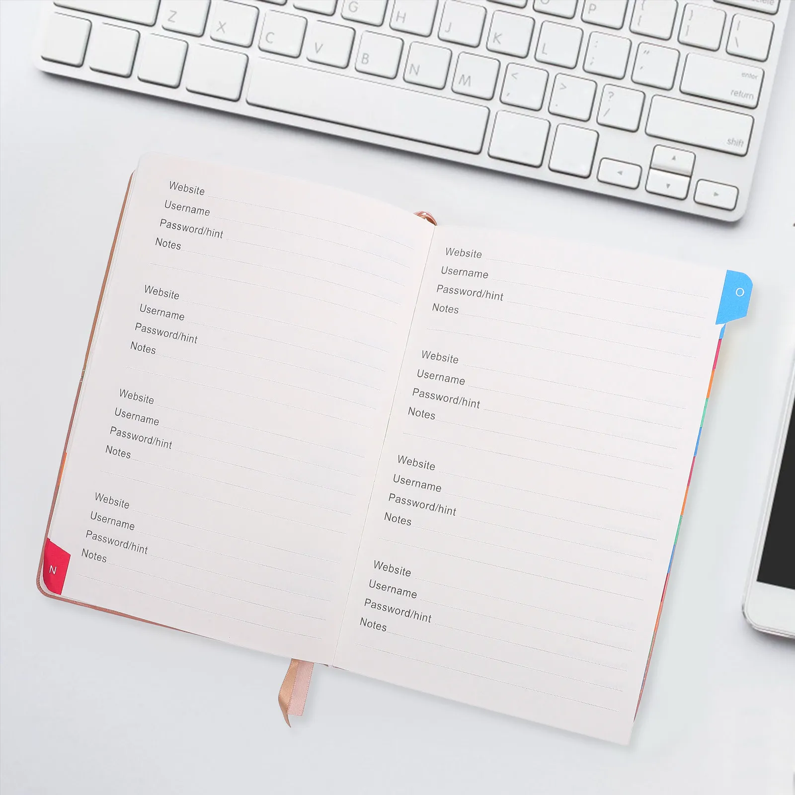 Mały notes adresowy A5, przeno – Home Office Phone Number recenzja i cena