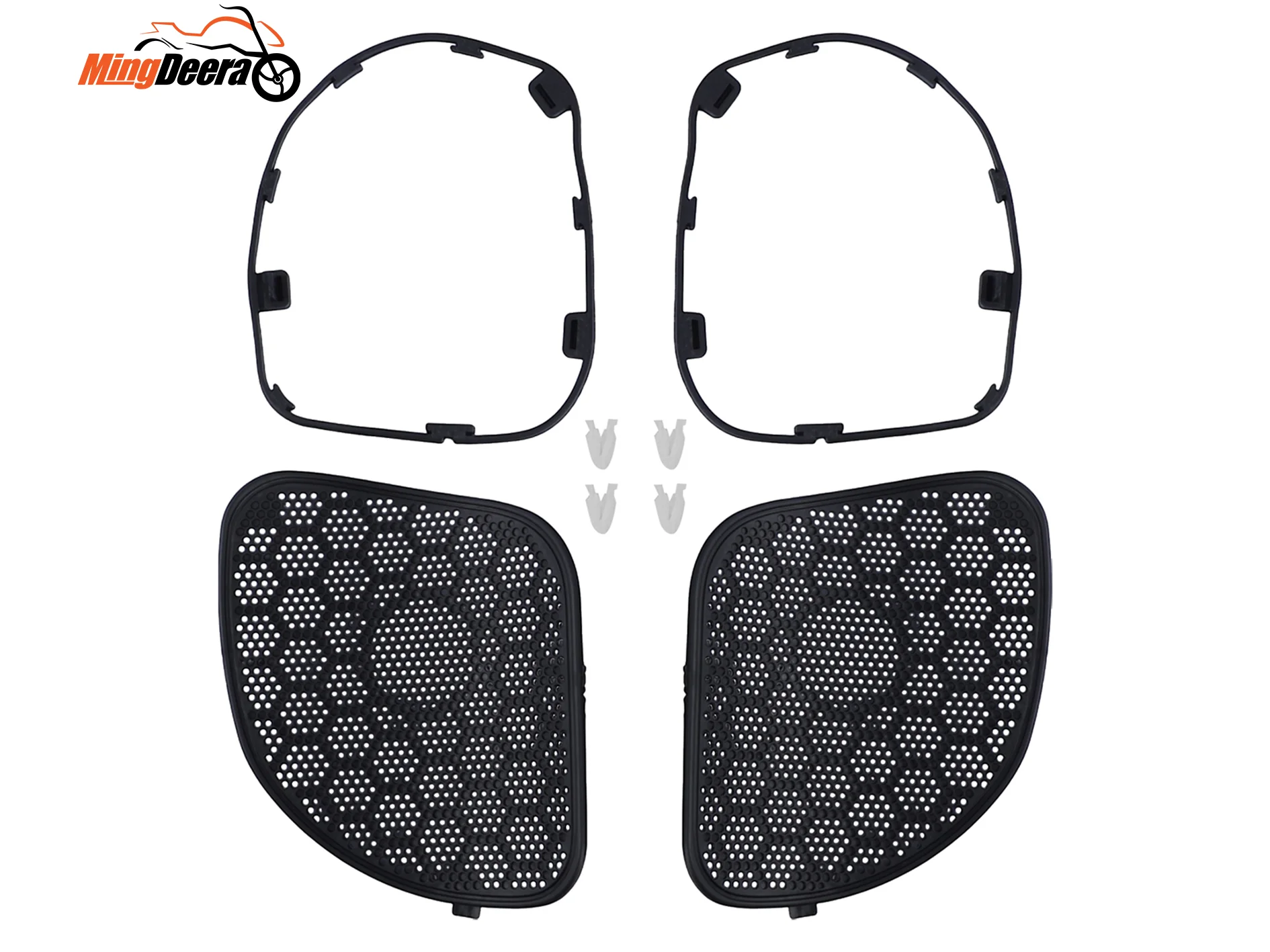 

Для Harley Touring Road Glide FLTRX Ultra FLTRU Special FLTRXS 2015-2025 передний обтекатель, решетки динамиков, сетчатые чехлы