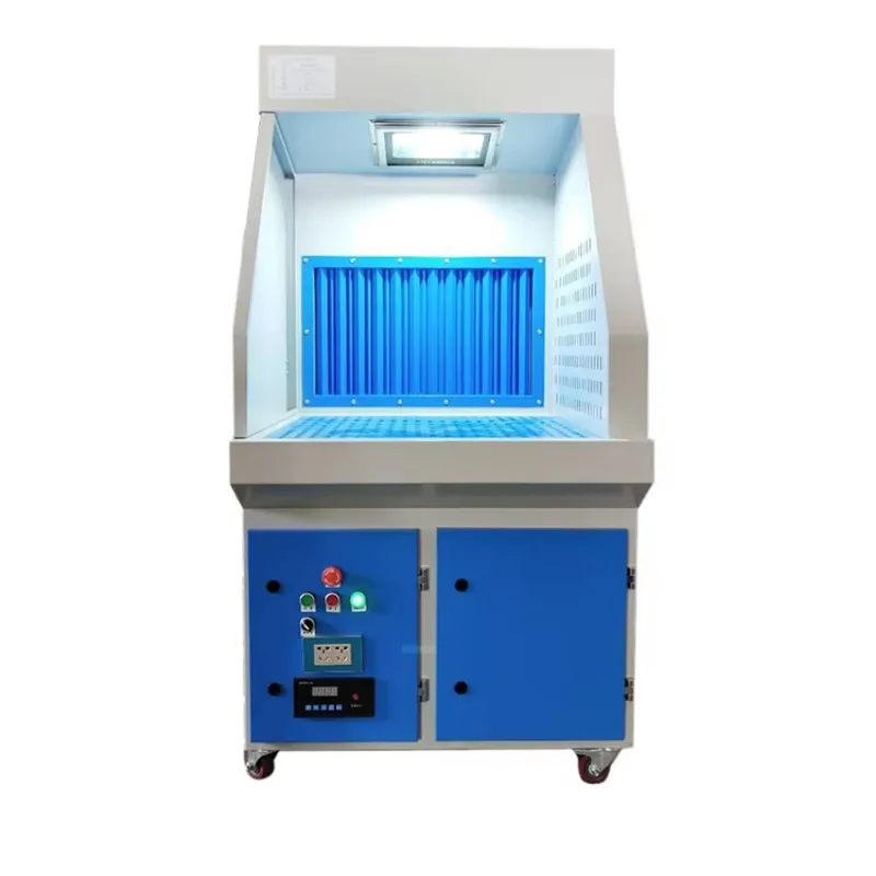 2.2kw Grinding workbench dust extraction system  for welding grinding blowing and cleaning of workpiece