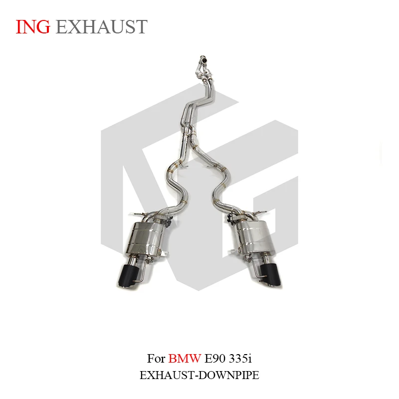 ING Exhaust SUS Muffler Remote Valve Catback for BMW 320i 325i E90 E93 3.0 2.5L B48 M3 Electronic Section Performance System