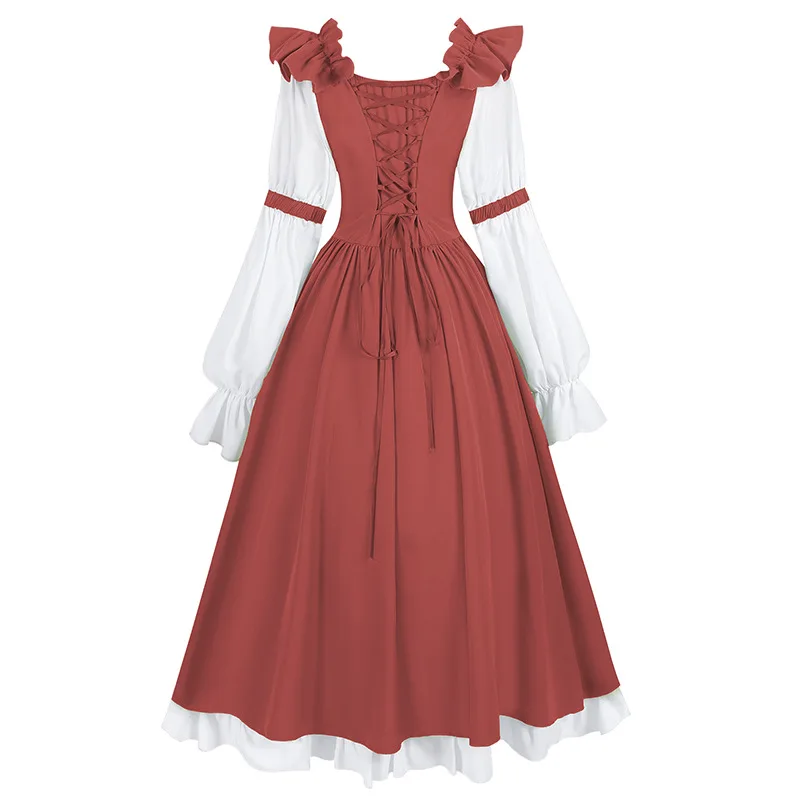 أزياء مهرجان البيرة على الطراز الأوروبي أزياء خادمة الجنية البافارية ملابس أداء حفلات الرقص #4