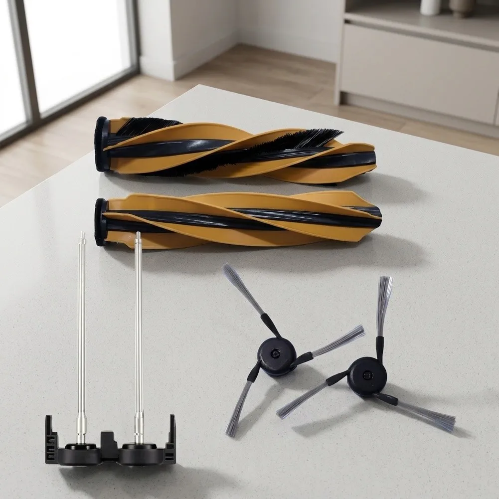 2 Roller Brushes 2 Side Brushes 1 Support Frame For Mova Ultra/for Mobius 60 Vacuum Cleaner For Efficient Cleaning