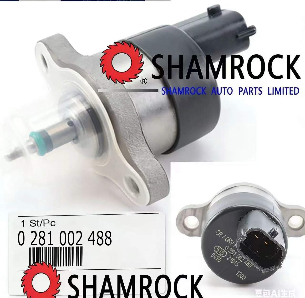 

0281002488 60816659 РЕГУЛЯТОР НАПРЯЖЕНИЯ (КЛАПАН КОНТРОЛЯ НАПРЯЖЕНИЯ) 60816659 0445010006 0445010007 0445010071 F00R0P179