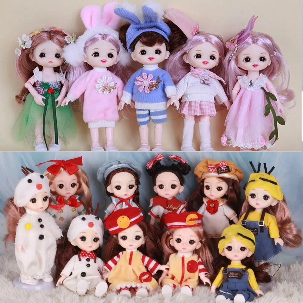 1 Set Fashion Doll Clothes Animal Doll Suit Beautiful Outfit For 16~17 cm Doll Wear Dolls Accessories