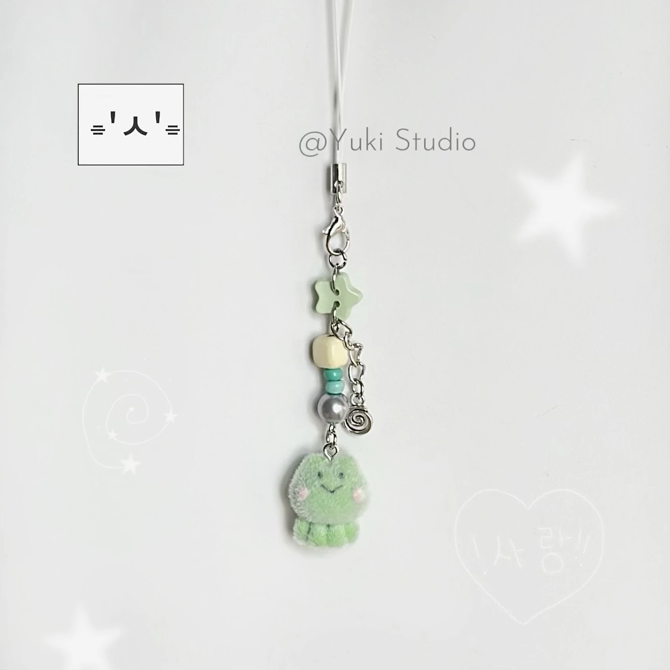 1pcs Resin Flocking Green Frog Key Chain Pendant Charms Jewelry Making Mobile Phone Case Clothes And Pants Decoration Ornaments