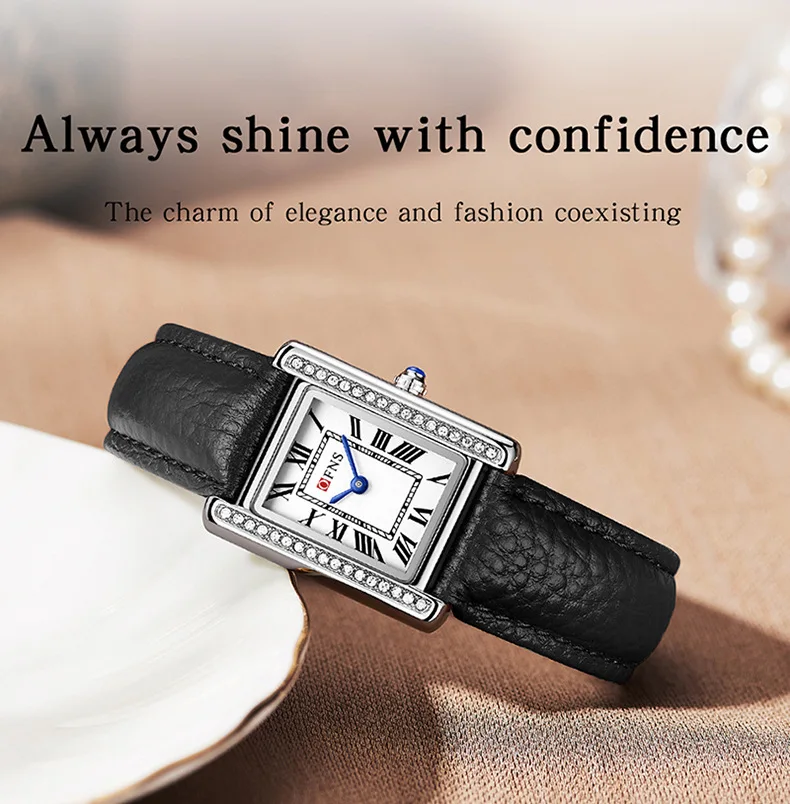 ساعة SANDA الأكثر مبيعًا للزوجين عصرية مربعة بمقياس روماني للرجال والنساء ساعة كوارتز مقاومة للماء وعرض مباشر