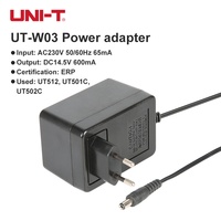 UNI-T UT-W03 Power Adapters 1pcs DC 14.5V 600mA Adaptor For UT512 UT501C UT502C Insulation Resistance Tester