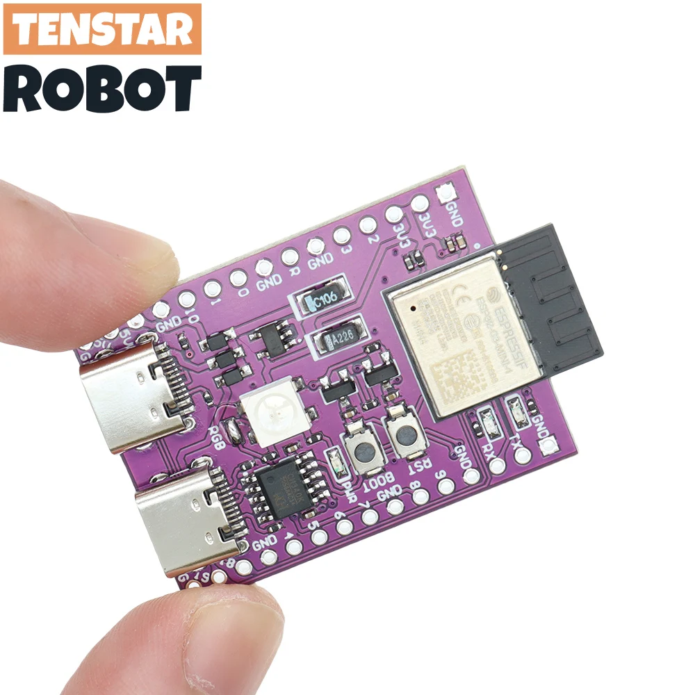 ESP32 ESP32-C3 ESP32-S3 Dual Type-C Development Board CORE ESP32-C3-DevKitM-1 ESP32-C3-MINI-1 ESP32-S3-DevKit C N16R8