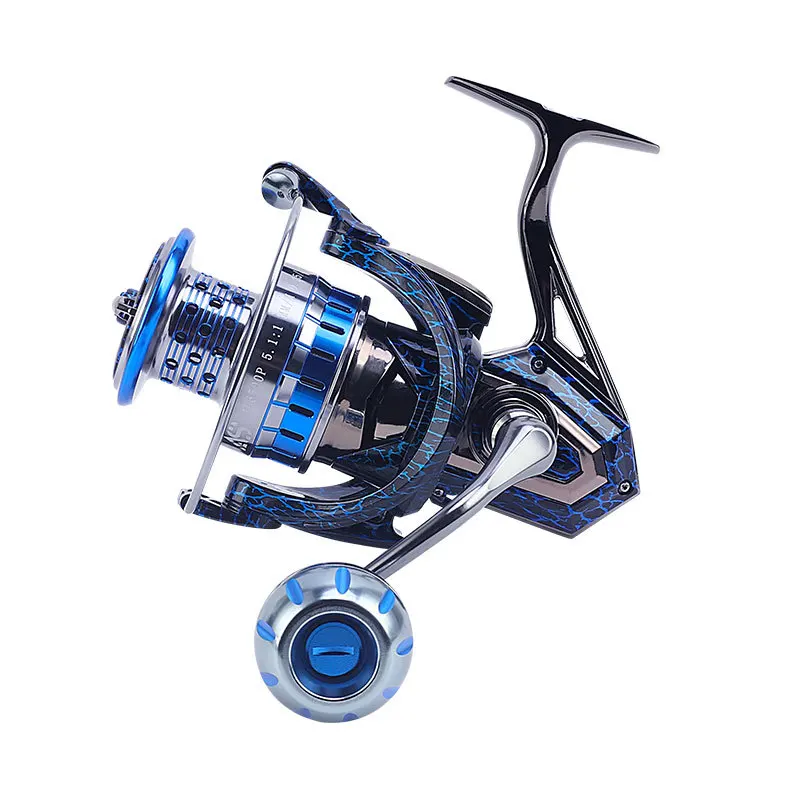 

New All Metal Fishing Reel 10Kg Max Drag Power Spinning Gear Metal Body Spool Handle Fishing Casting Reel Suitable for All Water