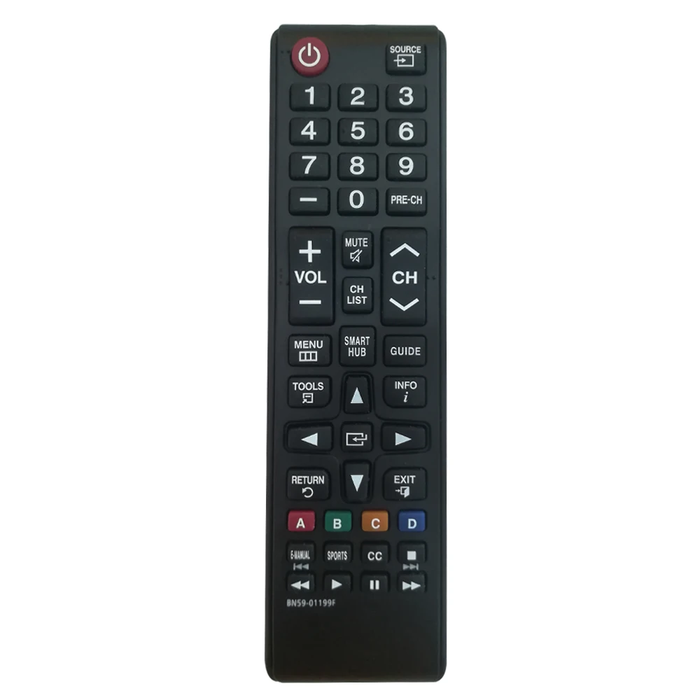 LuckyStar BN59-01199F TV Remote Control for Samsung Remote UN60J6200AF UN60J6200AFXZA UN60J620DAF UN60J620DAFXZA UN60JU6400F UN6