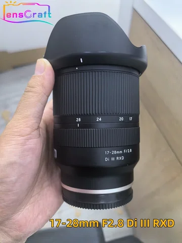 98%new 17-28mm F2.8 Di III RXD Full Frame Mirrorless Camera Wide Angle Zoom Lens for Sony A7 III IV A7C II A7SIII A7RV Tamron
