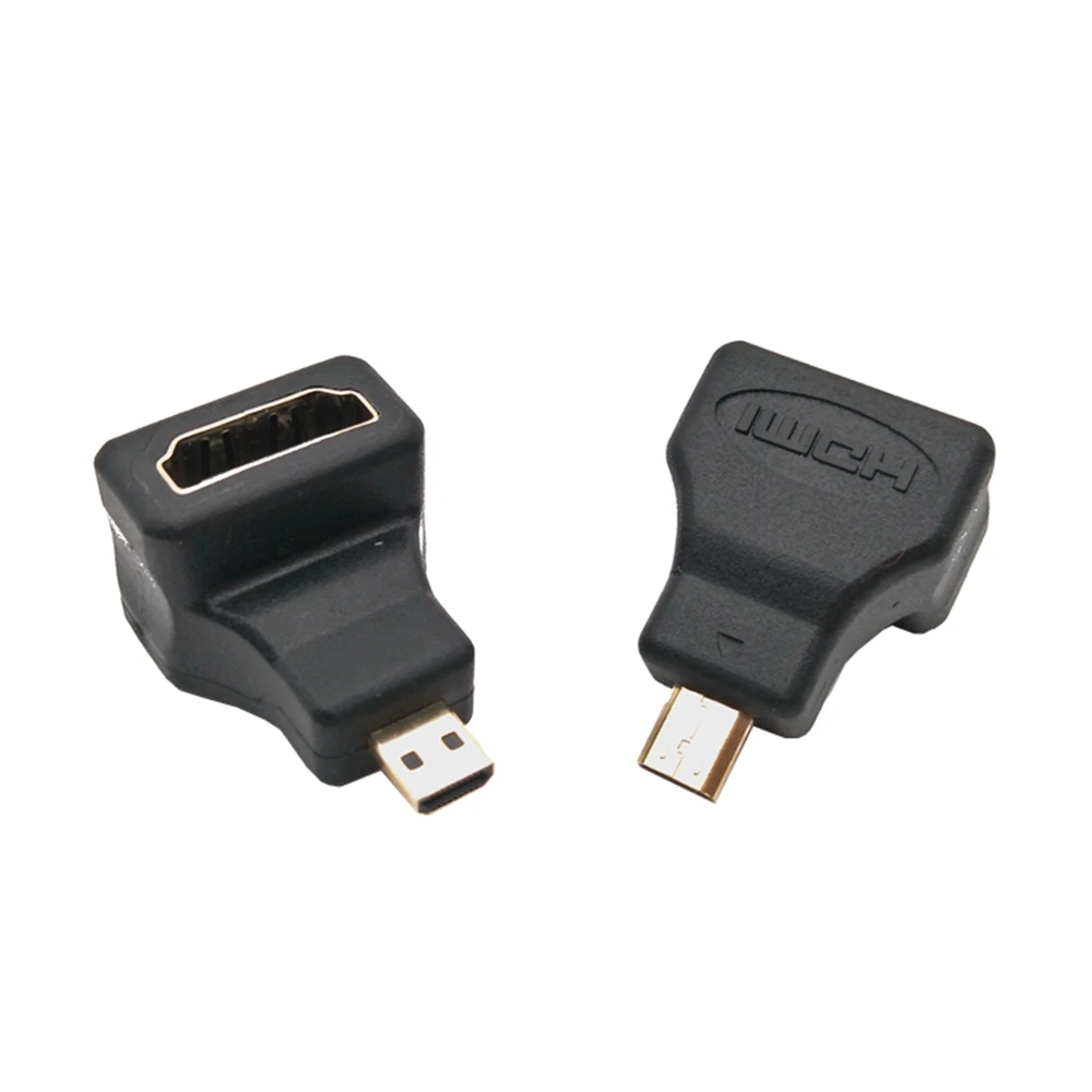Adattatore da spina compatibile Micro HDMI a femmina HDTV, utilizzato per l'adattatore convertitore da porta da tipo D a HDMI 360, Xbox per PS3 HDTV