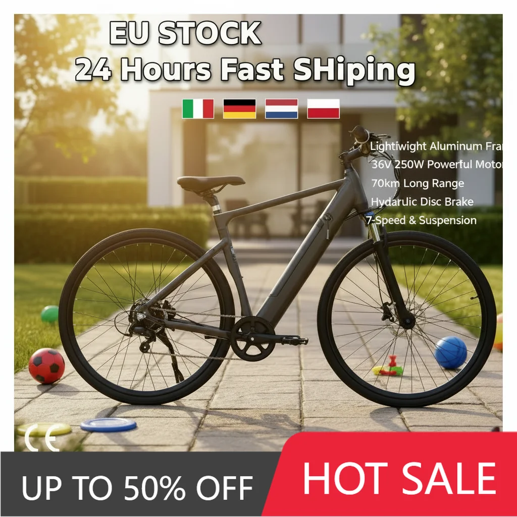 

Электрический горный велосипед JYF 25 км/ч с широкими шинами, модель 2026 года, хит продаж, 29 дюймов