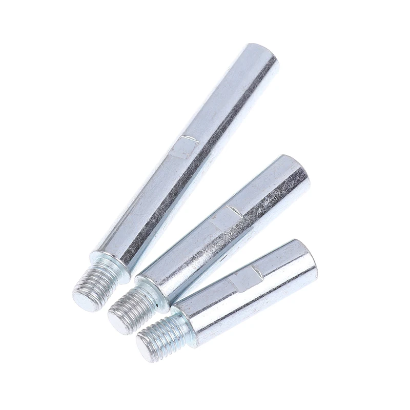 M14 Thread Adapter Angle Grinder Extension Rod 75/100/140mm Thread Adapter Rod Polishing Pad Grinding Connection Rod Polisher