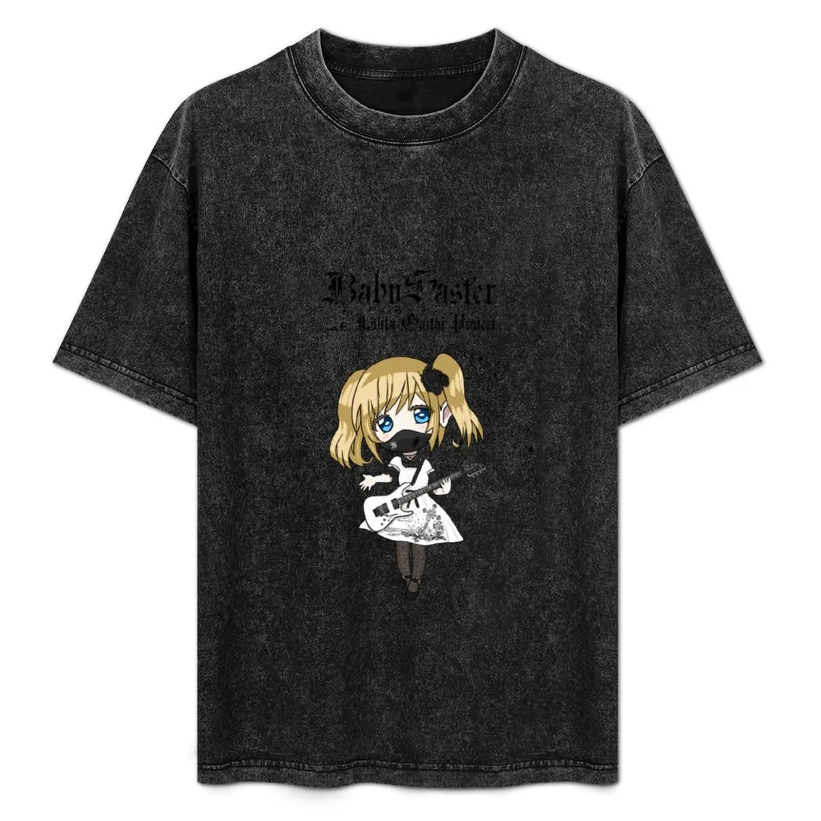 

BabySaster - Lolita Guitar Project - Chibi Character T-Shirt new edition Blouse vintage t shirts mens funny t shirts