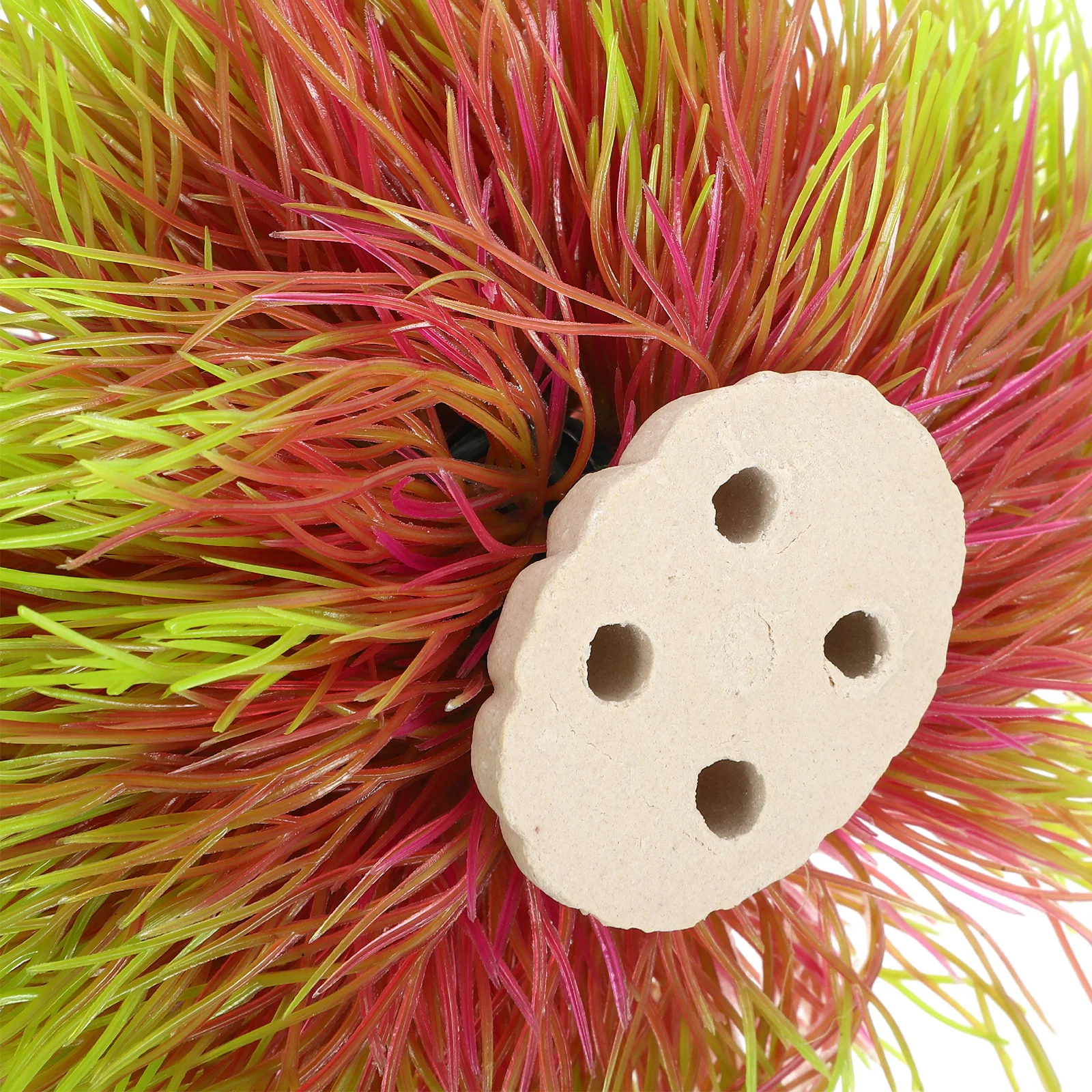 

Simulated Plant Decorations Aquarium Faux Plants CPO103 Pink Yellow Large Size Lifelike Artificial for Fish Tank Decor Easy