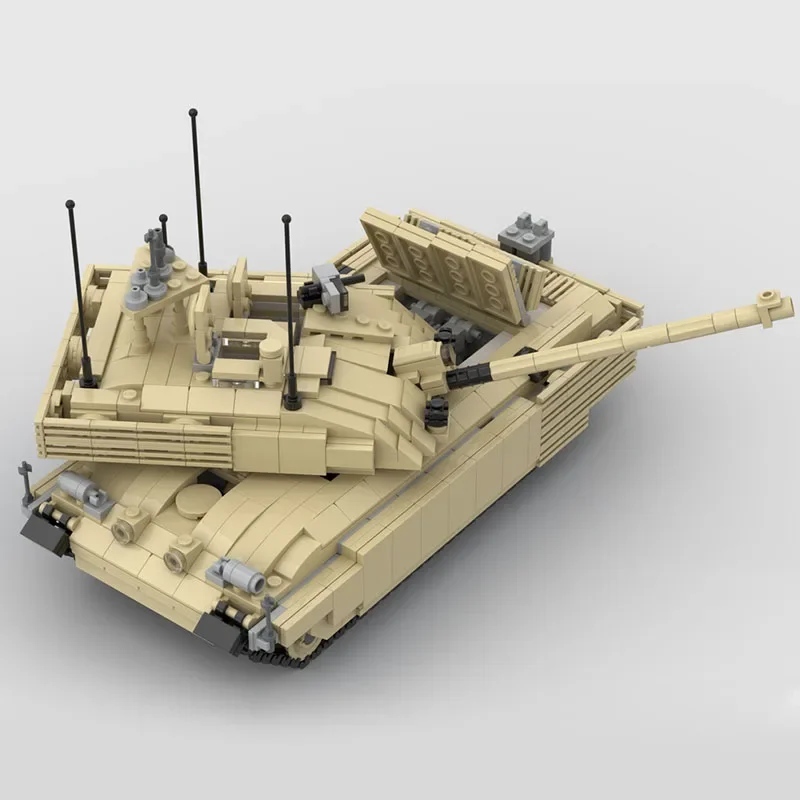 Military Weapon Model Moc Building Bricks Challenger 2 TES Tank Technology Modular Blocks Gifts Christmas Toys DIY Sets Assembly