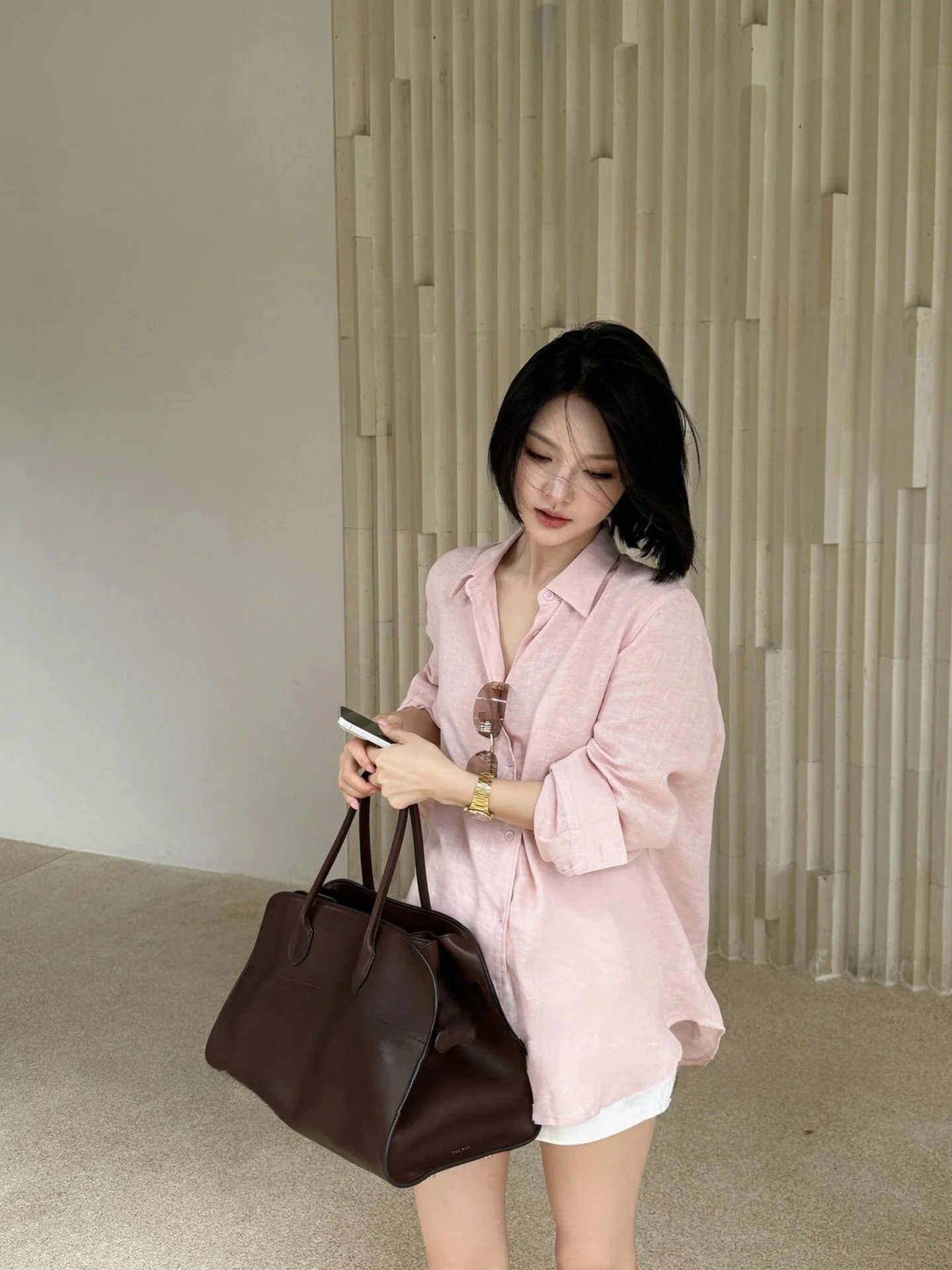 

Loose Long Sleeve Women's Shirt Korean Style Lazy Fashion Sun Protection Breathable Vacation Casual Cardigan Top