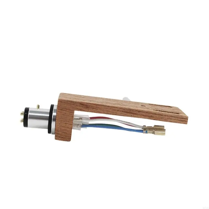 573a桜の木材ターンテーブルヘッドシェルマウントLPフォノカートリッジ交換フォノグラフ