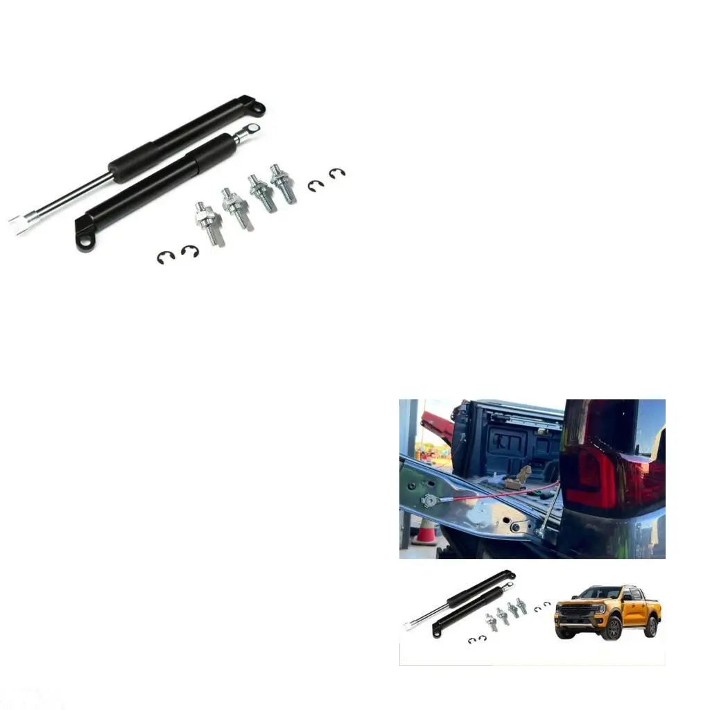 

G7NA совместим для RangerT9 XL Wildtrak 2022-2023 2 шт., стальная задняя задняя дверь, масляный демпфер, стойка замедления