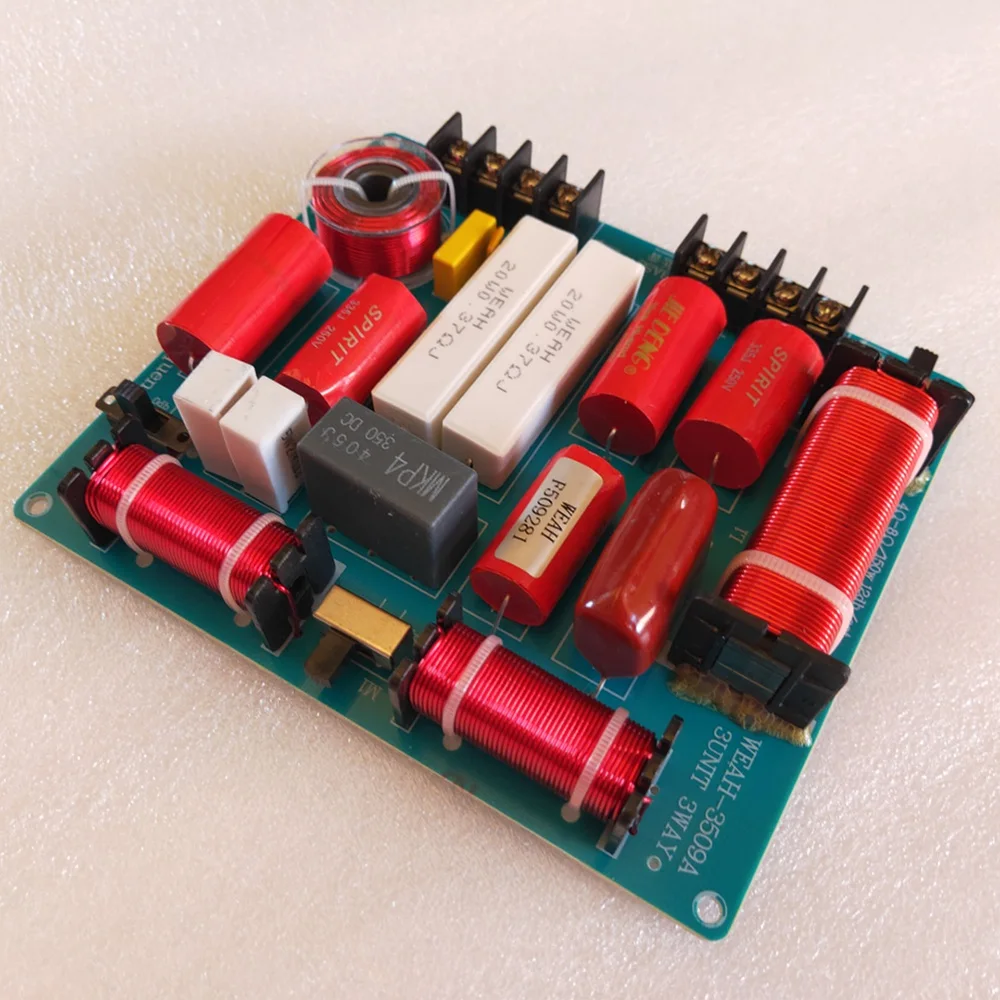 KTV مرحلة المتكلم كروس ، 3 طرق تردد مقسم المجلس ، الصوت ثلاثة أضعاف ، ميديا باس ، 350 واط