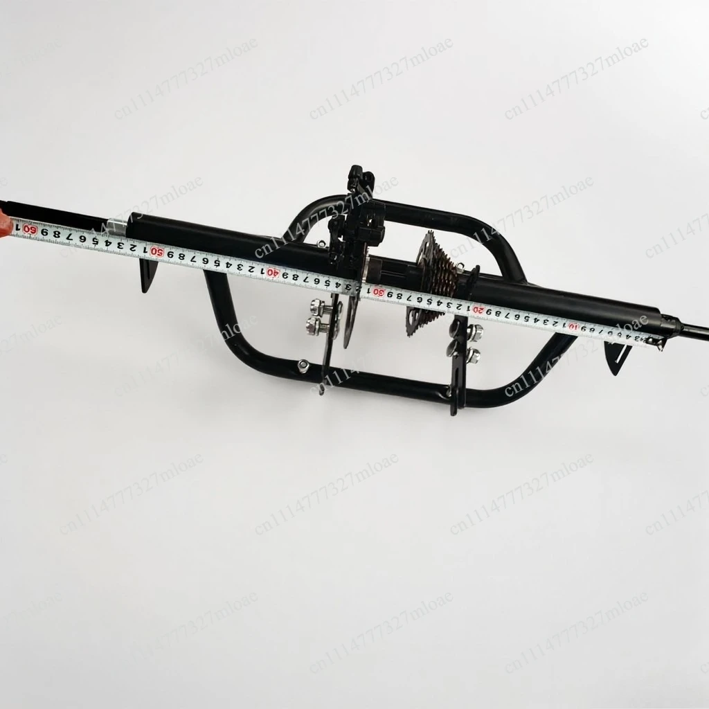 Human tricycle accessories, elderly pedal tricycle rear axle, wheel rear flower basket