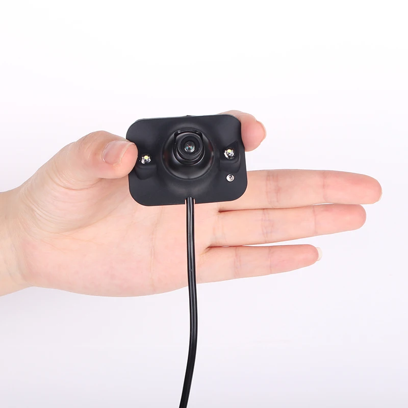 2PCS Patent Design IR/LED Night Vision IP67 Waterproof 12V Reversing Front Rear Car Camera