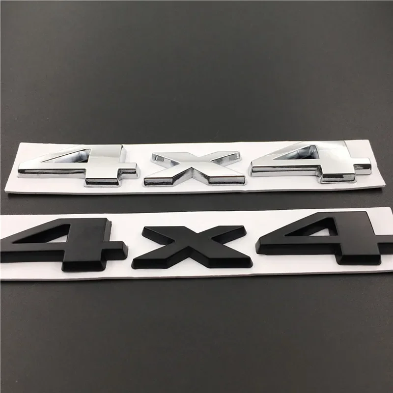 1 قطعة 4X4 ثلاثية الأبعاد جسم السيارة الخلفي الحاجز ملصق شعار الرياضة شارة كروم لدليل فريلانسر جراند شيروكي رانجلر سيارة مائي #2