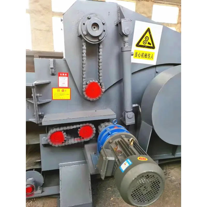Removal Stump Hammer Mill Big Tree Branch Powder Chip Wood Shaving Sawdust Crusher Grinder Shredder Drum Chipper Machine