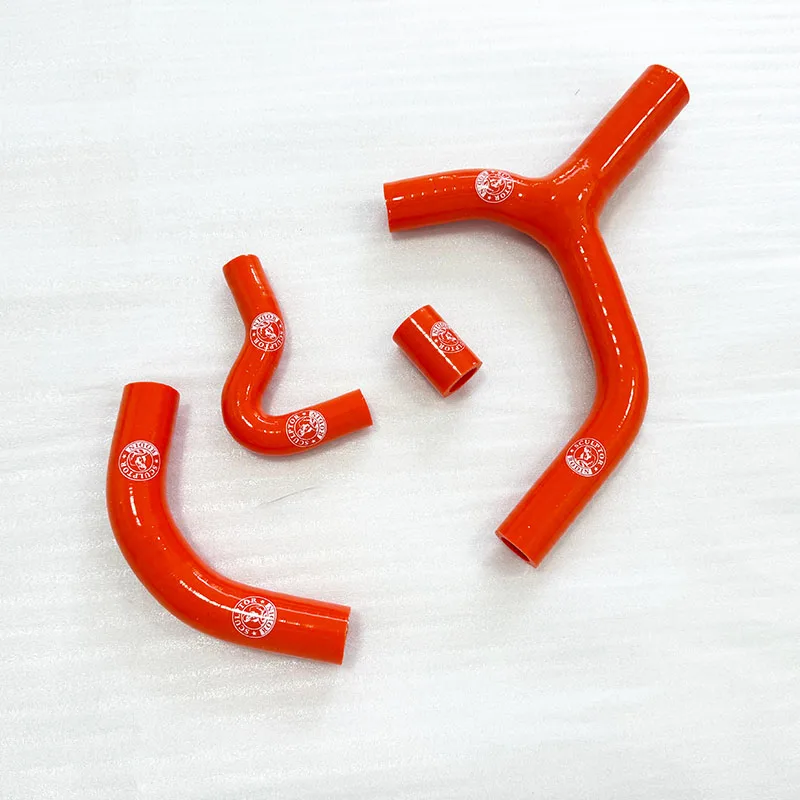 Motorcycle Silicone Radiator Coolant Hose Pipe Kit for  KTM EXCR EXC XCW 450 2007-2010