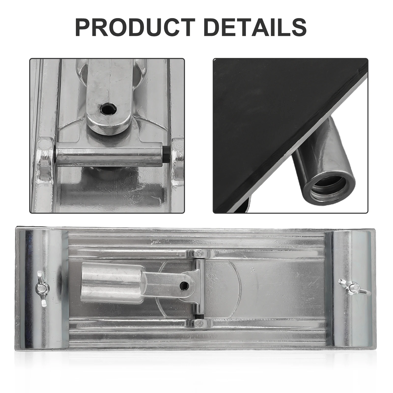 Supporto per levigatrice manuale Telaio per carta vetrata Lega di alluminio Cartongesso Corpo automatico Abrasivi per levigatura Supporto per carta abrasiva Tampone per lucidatura