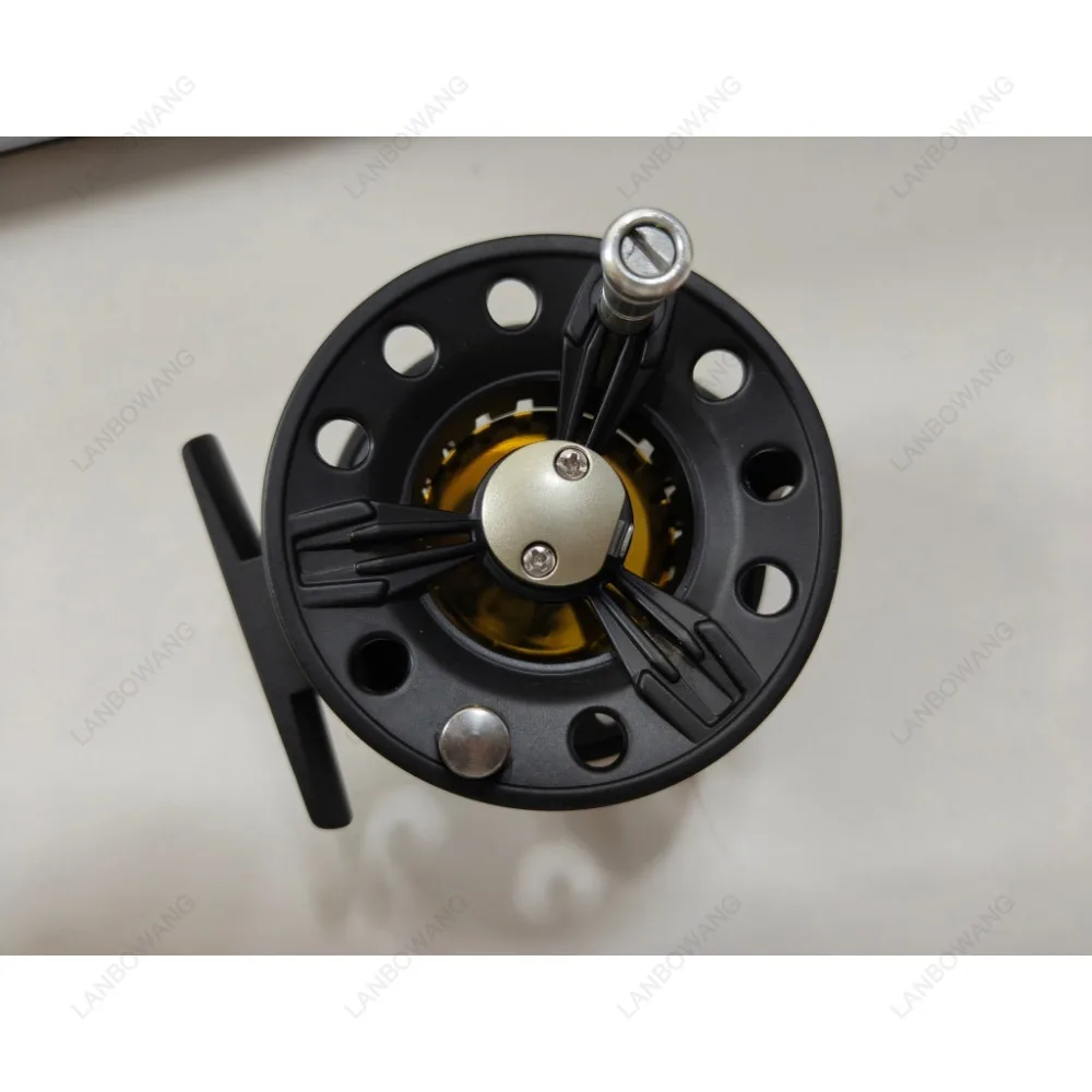 FB75 Metal Fly Fishing Reel Front Drag Fly Reel Raft Wheel Freshwater Saltwater Fishing Tackle