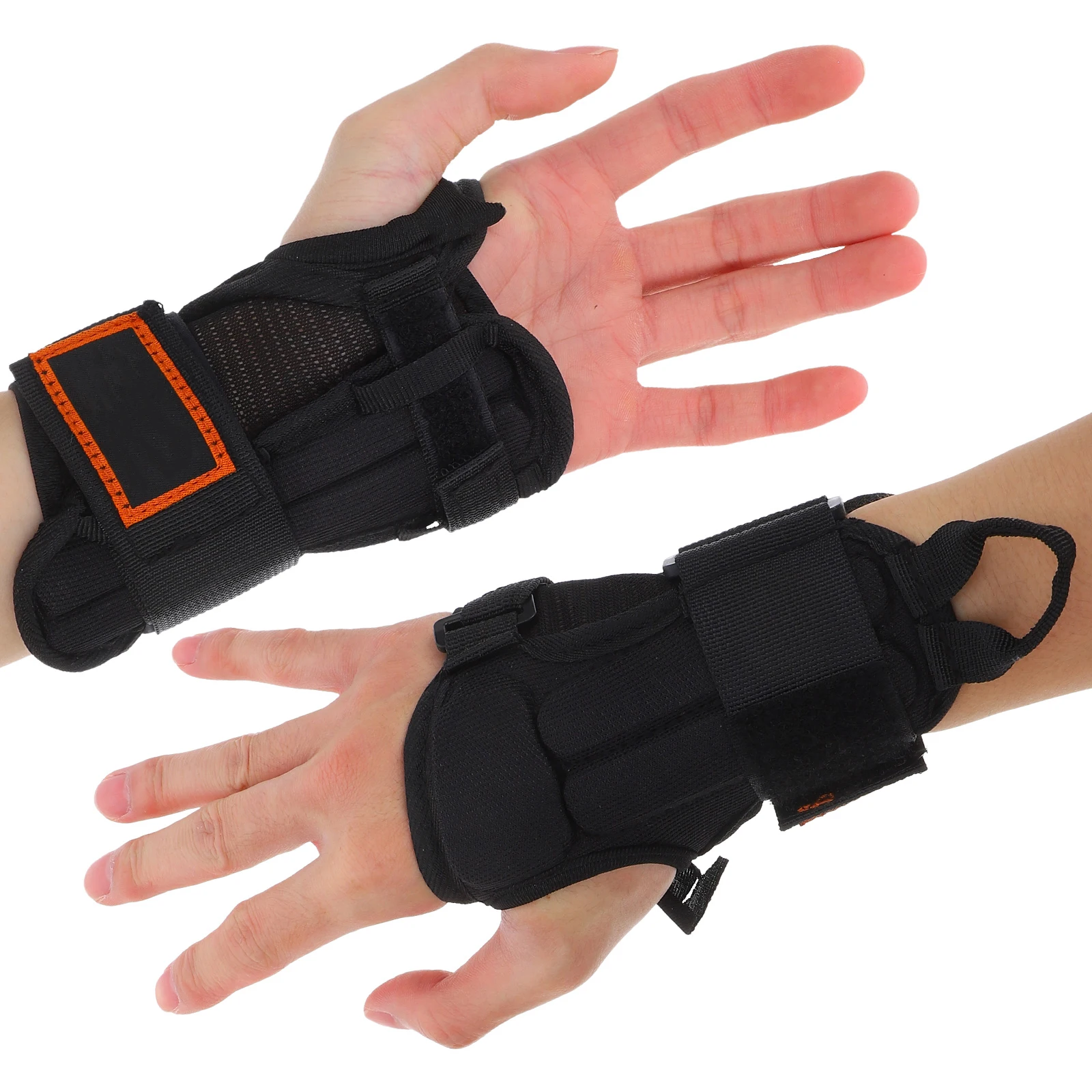 

Kids Wrist Guards Durable Neoprene Size S 5 7 Inch Black Ski Winter Protective Gear Snowboard Support Skating Child