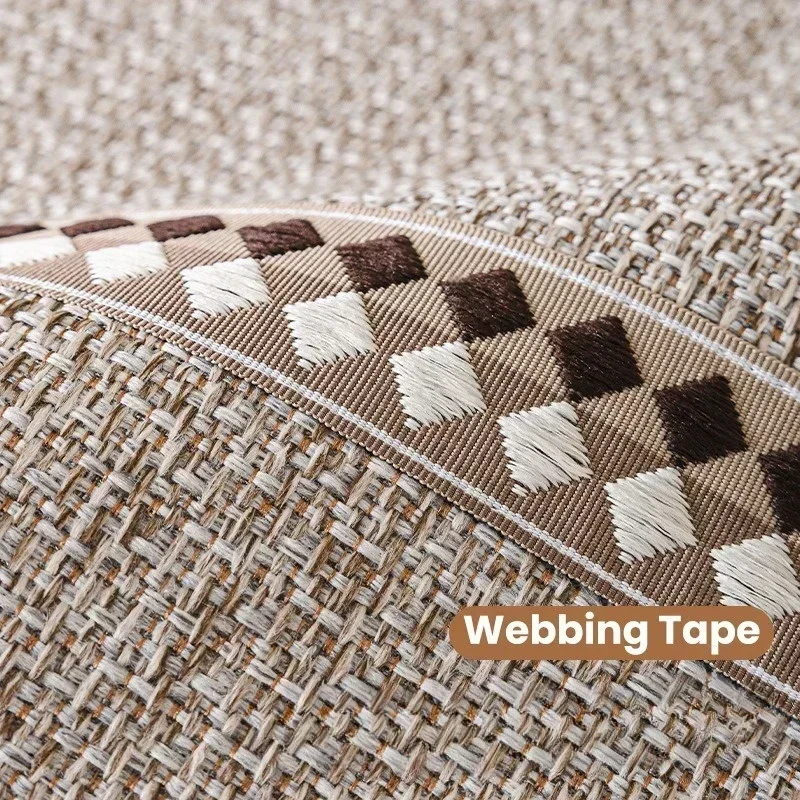 Cotton and Linen Sofa Towel Solid Color Sofa Mat Four Seasons Universal Sofas Pad for Living Room Anti-Slip Couch Cushion Luxury